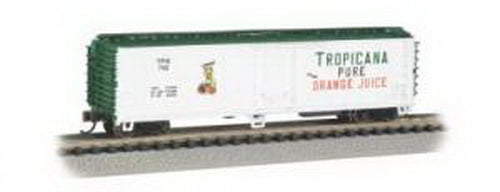 Bachmann 17954 N Tropicana 50' Steel Reefer Tropicana (White)