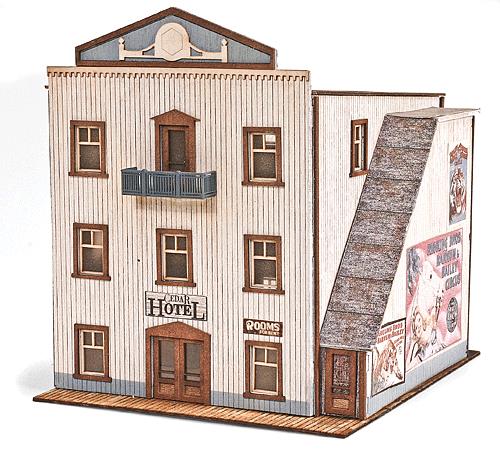 Micro-Trains 49990933 N RBX Series Small Hotel Laser Cut Structure Kit