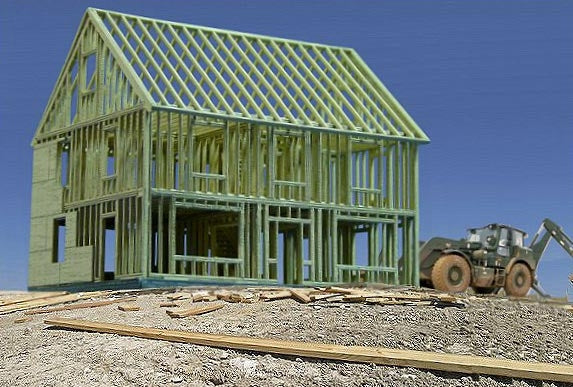Branchline Trains 813 House Under Construction Laser-Art Kit