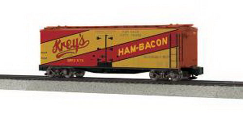 MTH 35-78008 S Scale Krey's Ham & Bacon 40' Woodside Reefer #875