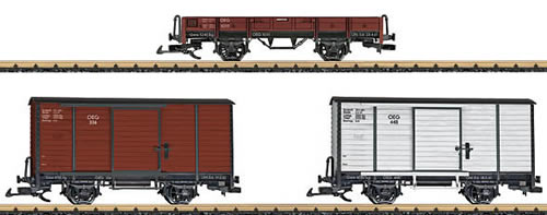 LGB 49350 "100 Yrs OEG" 3-Car Set