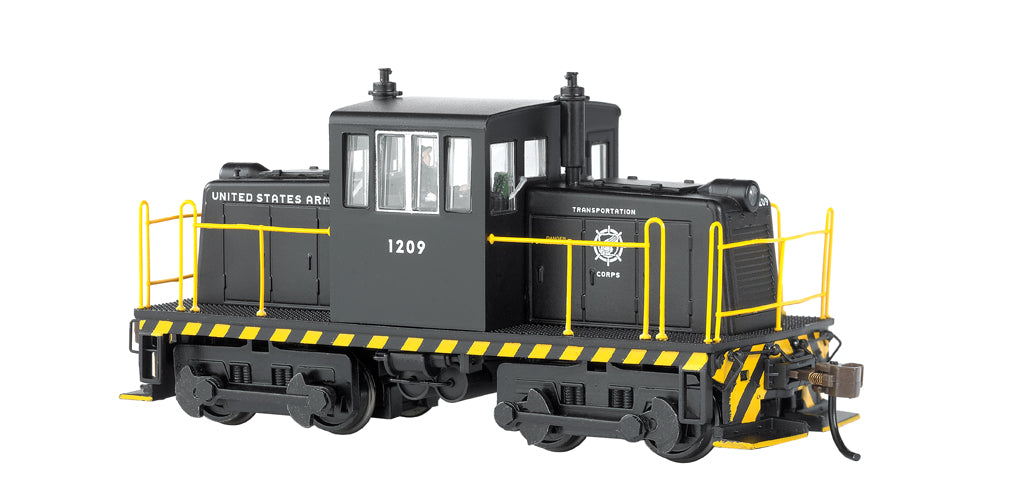 Bachmann 85206 HO US Army GE 45-Ton Switcher w/DCC – Trainz