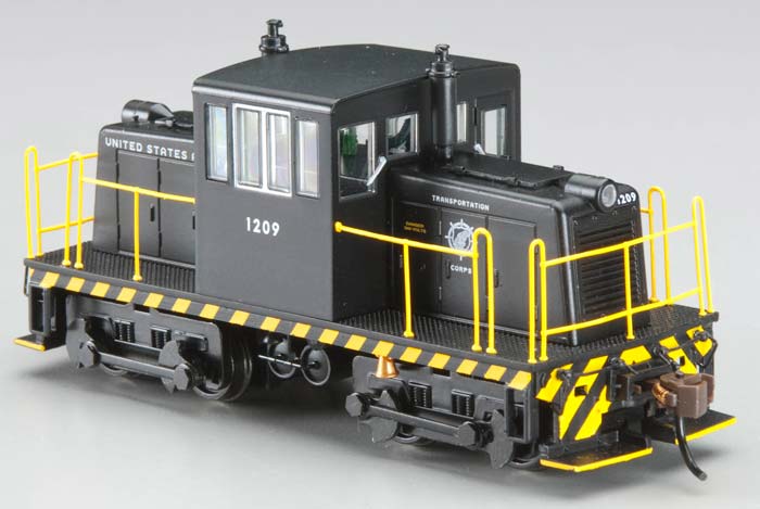 Bachmann 85206 HO US Army GE 45-Ton Switcher w/DCC