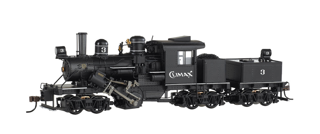 Bachmann 82906 HO Spectrum Climax 70-Ton 3-Truck Steam Locomotive w/DCC #3