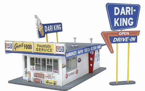 Scale University 1006K Dari-King Drive In Kit
