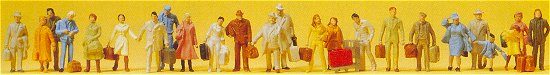 PREISER HO 1: 87 / 14028 PERSONNAGES SCENES D'ARRIVEE