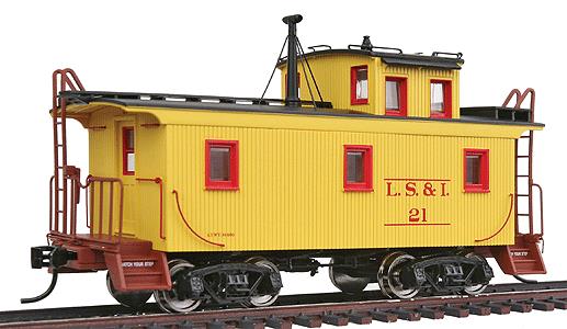 Walthers 932-7692 HO LS&I DM&IR G2 Wood Caboose #21