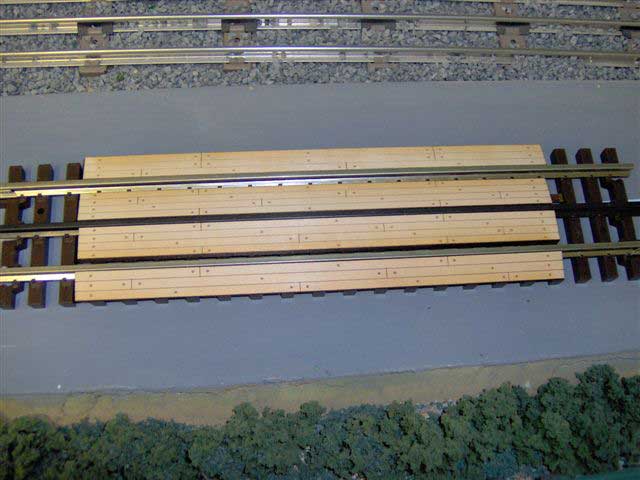 Scale University 1011-3 O Wood Grade Crossings Laser-Cut Wood Kit