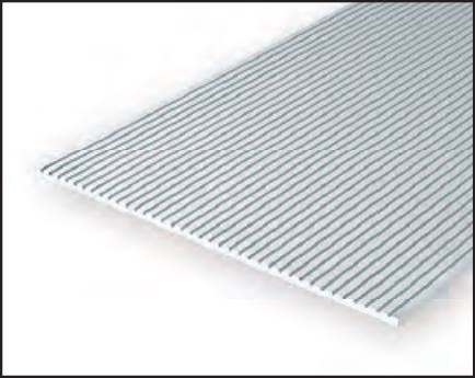 Evergreen Scale Models 14602 G .060" x .160" x 12" X 24" Car Siding