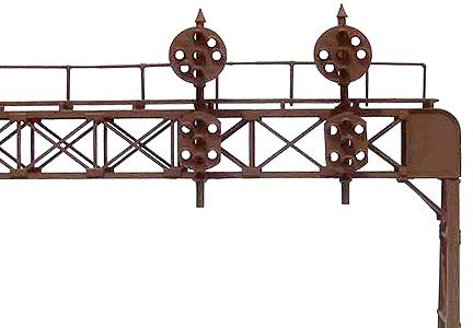 Oregon Rail Supply 150 HO PRR-Style Two-Track Signal Bridge Kit