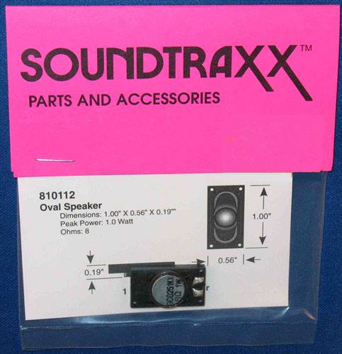 SoundTraxx 810112 Speaker 0.56 x 1.0" 8 Ohms