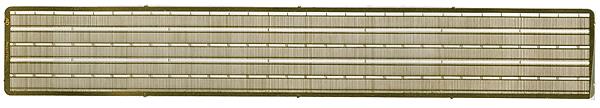 The N Scale Architect 61059 Spear-Point Fence - Kit (Etched Brass)