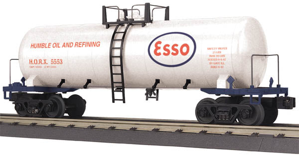 MTH 30-73393 O Gauge ESSO "Humble Oil & Refining" Modern Tank Car #5553