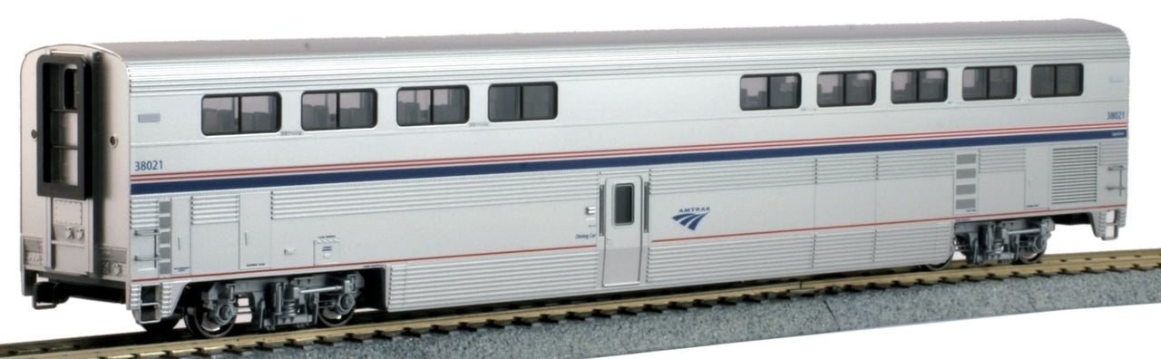 Kato 35-6074 HO Amtrak Superliner I Phase VI Diner #35028 – Trainz