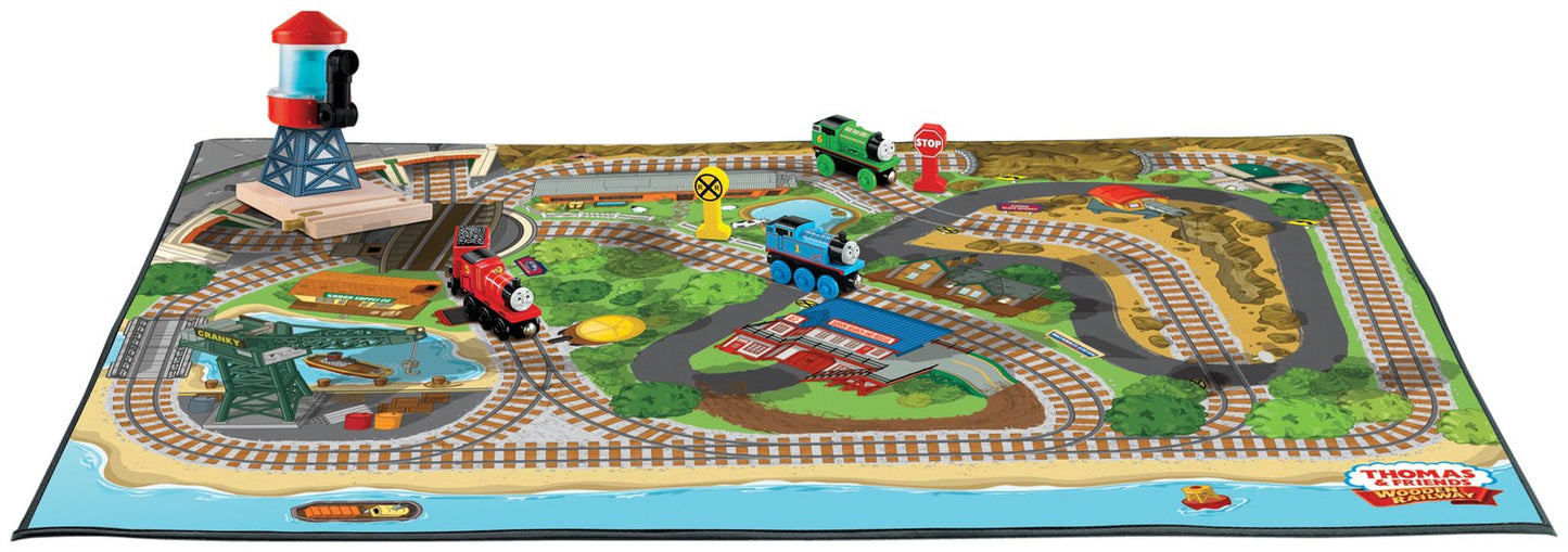 Fisher Price Y4471 Thomas & Friends™ Wooden Railway Felt Playmat