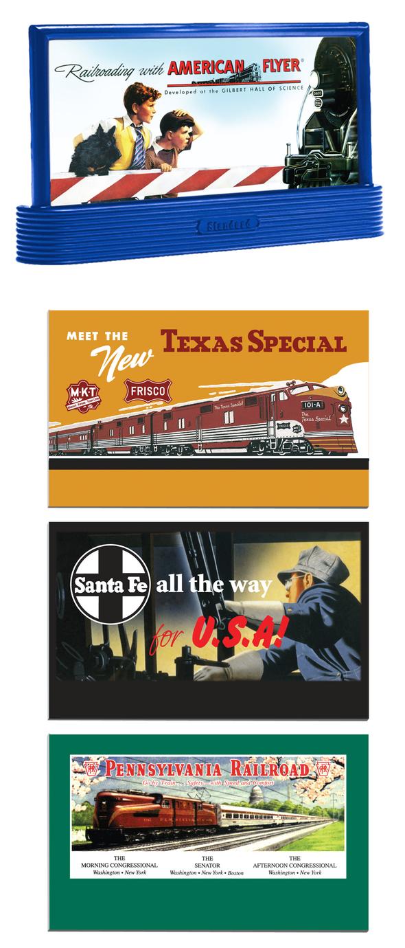 American Flyer 6-49861 S Scale Classic Billboard (Set of 2)