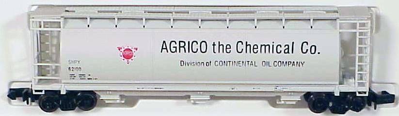 Bowser 37261 N Scale Agico Chemical Company Tank Car