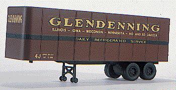 Walthers 933-1620 HO Scale 32' Van Trailer - Glendenning