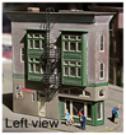 Miller Engineering 404 N Triangle Hotel & Bar Building Kit