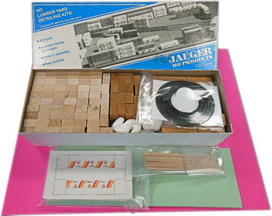 Jaeger Products 2275 HO Lumber Yard Detailing Kit