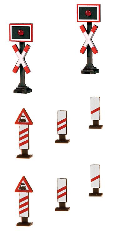 Faller 222175 Warning Crosses with Flashing Lights