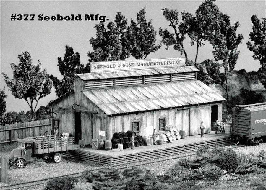 Campbell Scale Models 377-895 HO Seebold & Sons Manufacturing Co. Building Kit
