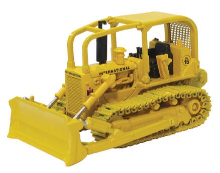 First Gear 800310 1:87 Scale International Harvester TD15 w/Sweep Rops & Blade