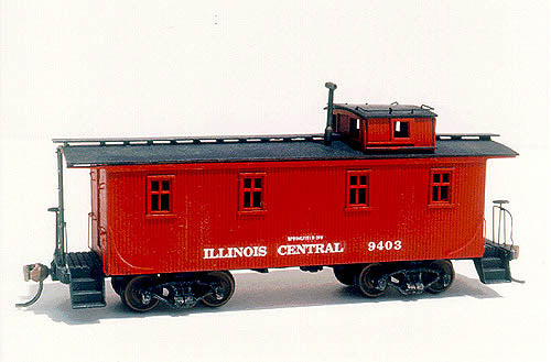 American Model Builders 862 Laser Art IC 28' Iowa DiVision Car Cab HO Scale Kit