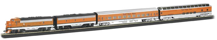 Bachmann 00689 Royal Gorge HO Gauge Diesel Passenger Train Set