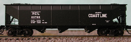 Bluford Shops 73403 Atlantic Coast Line 3-Bay Offset Hopper 3-Pack