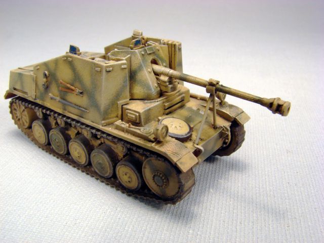 Trident Miniatures 87099 HO SdKfz 131 Marder (Marten) Tank Destroyer