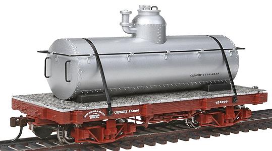 Bachmann 26521 On30 Unlettered 18' Tank Cars (Set of 2)