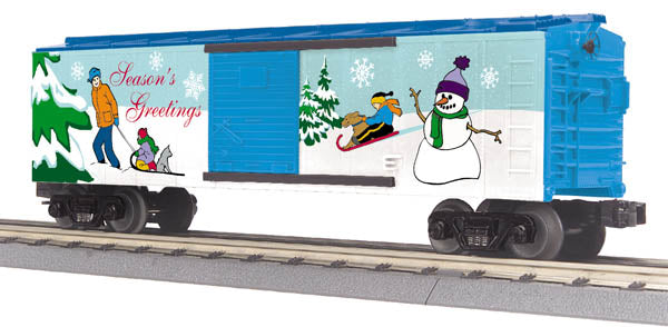 MTH 30-74725 O Season's Greetings Boxcar