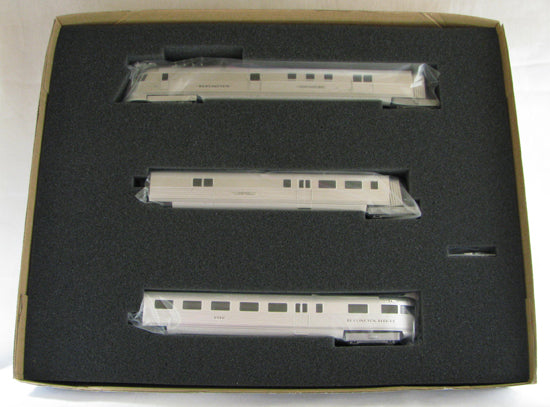 Con-Cor 001-008724 HO Burlington Northern Twin Headlight Zephyr