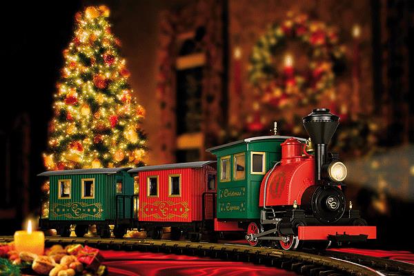 LGB 72460 Christmas G Gauge Steam Starter Train Set
