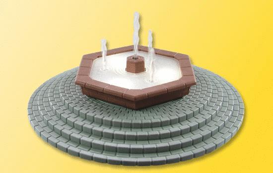Viessmann 5016 HO Fountain W/LED Lights Motorized