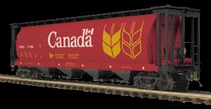 MTH 20-97778 MTH 2097778 O Canada 100t 4-Bay Covered Hopper