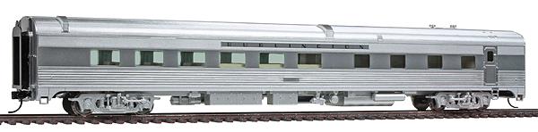 Walthers 932-15124 HO Chicago Burlington & Quincy 85' Plated Finish Budd Diner