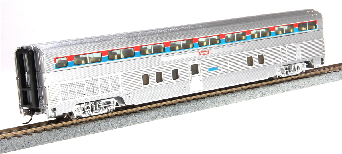 Walthers 920-14303 HO Amtrak 85' Budd Hi-Level 68-Seat Step-Down Coach Rear Car