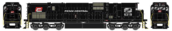 Bowser 23682 HO Scale Penn Central Alco C-630 Diesel Locomotive #6319