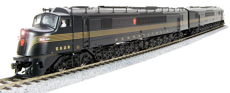 Broadway Limited 2084 HO Pennsylvania Baldwin Centipede A-A Set #5829/5817