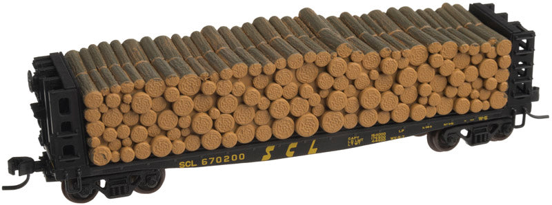 Atlas 50001430 N SCL 42' Pulpwood Flatcar #670221