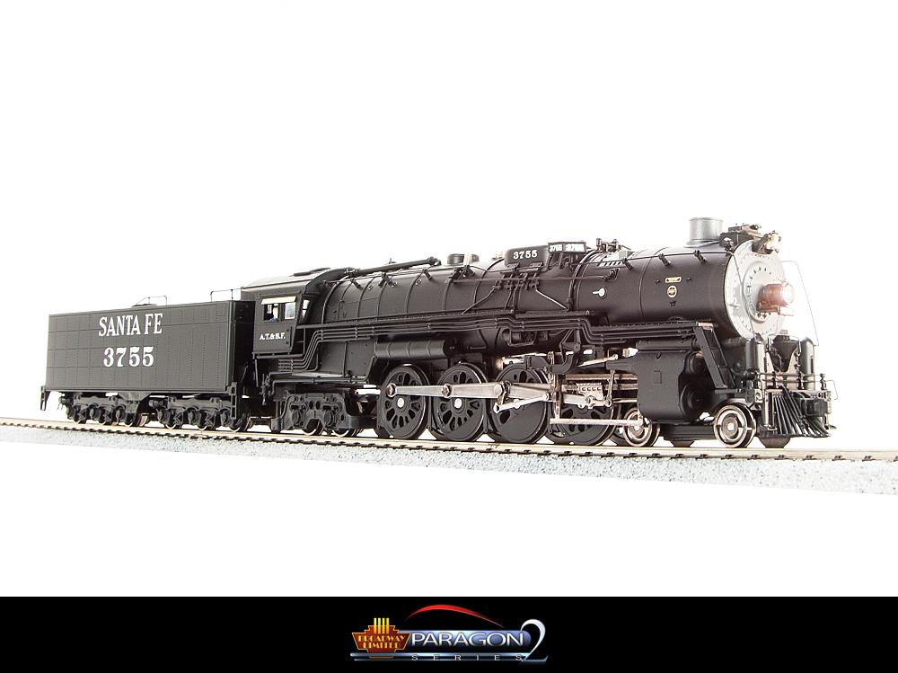 Broadway Limited 2519 HO Santa Fe 4-8-4 Northern Paragon2™ #3763