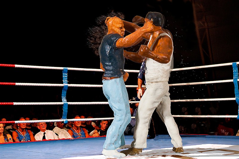 Viessmann Modellspielwaren 5196 HO Animated Funfair/Carnival Boxers