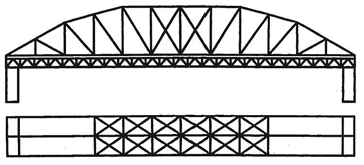 Faller 120482 HO Arched Bridge 56.4cm