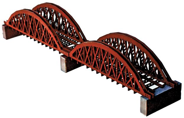 Northeastern Scale Models 30033 N Double-Span Arched Railroad Bridge