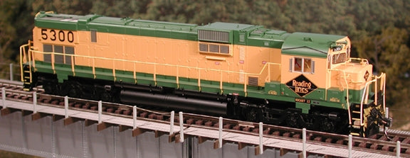 Bowser 23693 HO Reading Executive Line Diesel Alco C630 w/Tri-Mount Trucks #5300