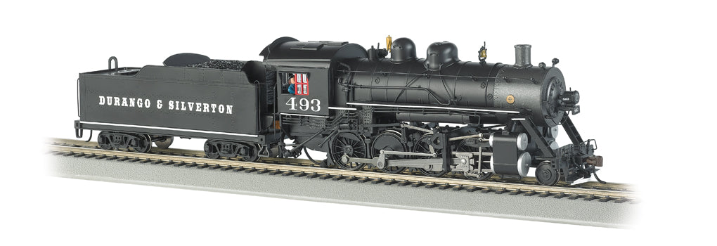 Bachmann 51313 HO Durango and Silverton 2-8-0 Steam Loco & Tender #943 with DCC