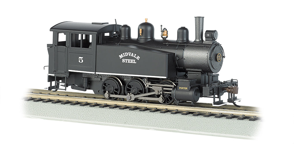 Bachmann 52102 HO Midvale Steel Porter 0-6-0T Side Tank Steam Loco