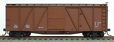Accurail 7098 40' 6pnl box wd Data mr